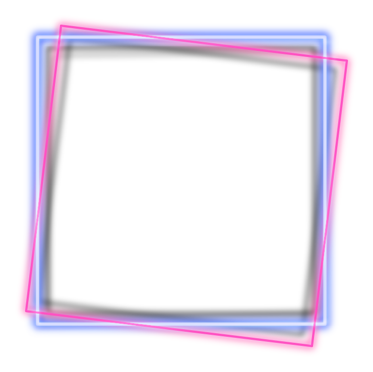 Neon Rahmen